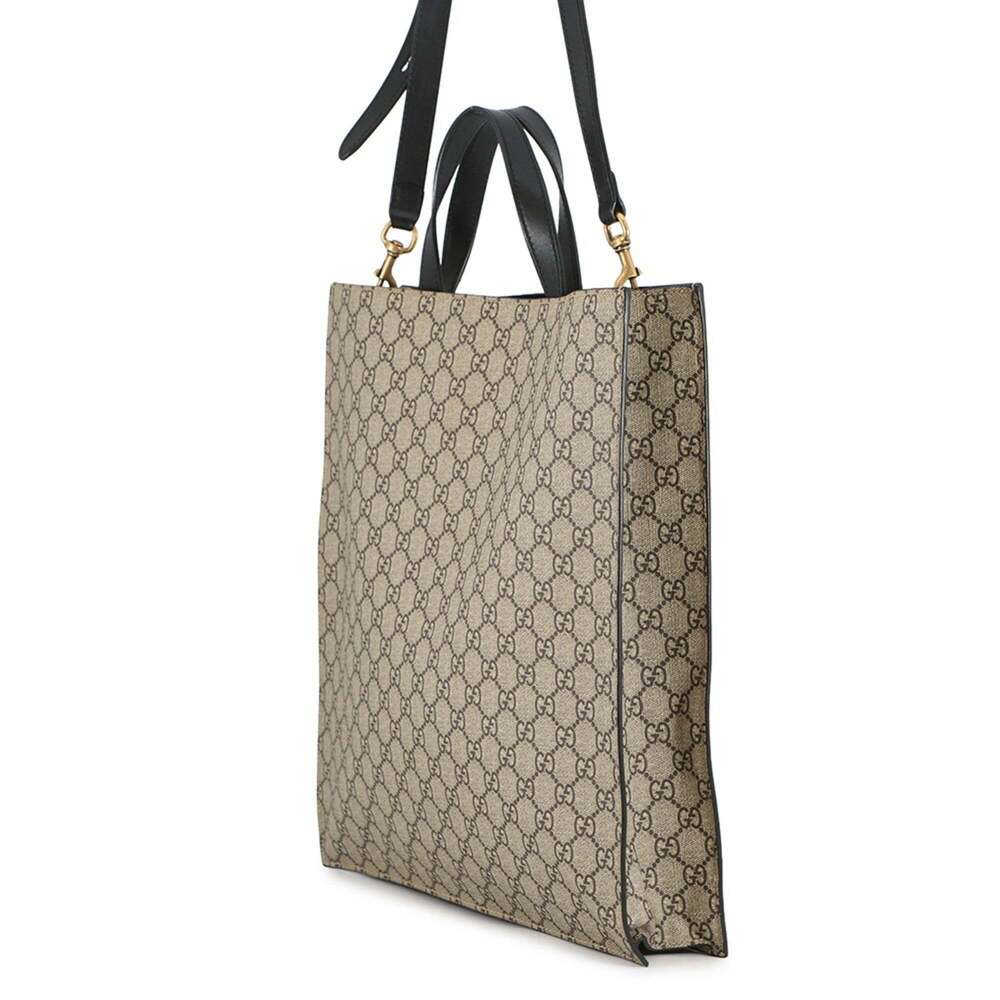 GUCCI Black Leather Tote Bag - Picture 2 of 15